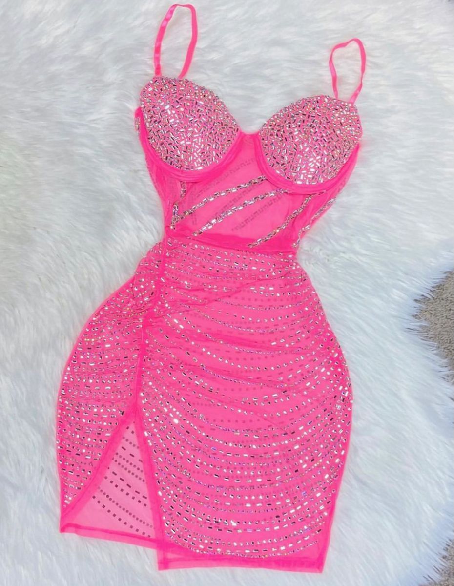 Luxury Pink Mini Skirt